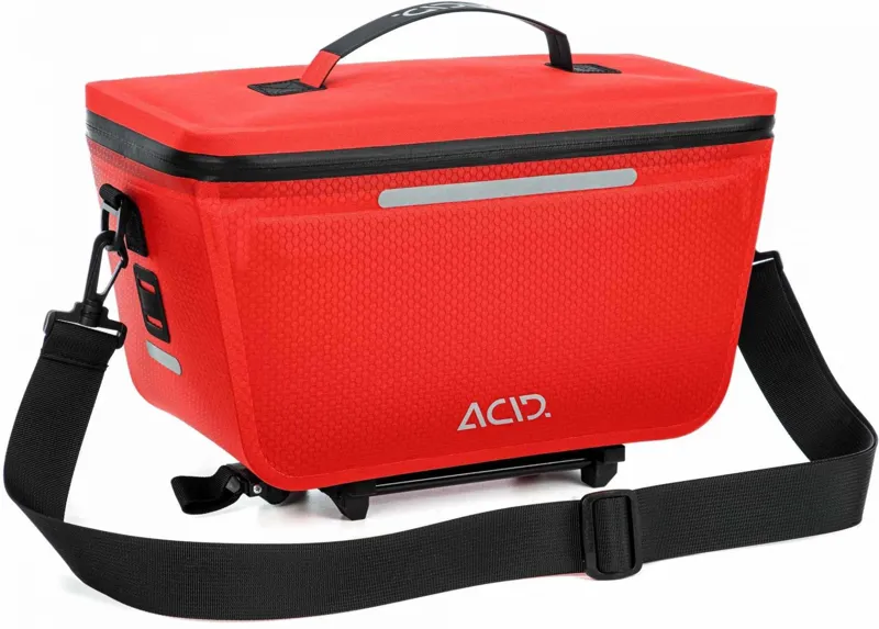 Acid Pro 10 RILink Trunk Pannier Bag in Flame/Black-5